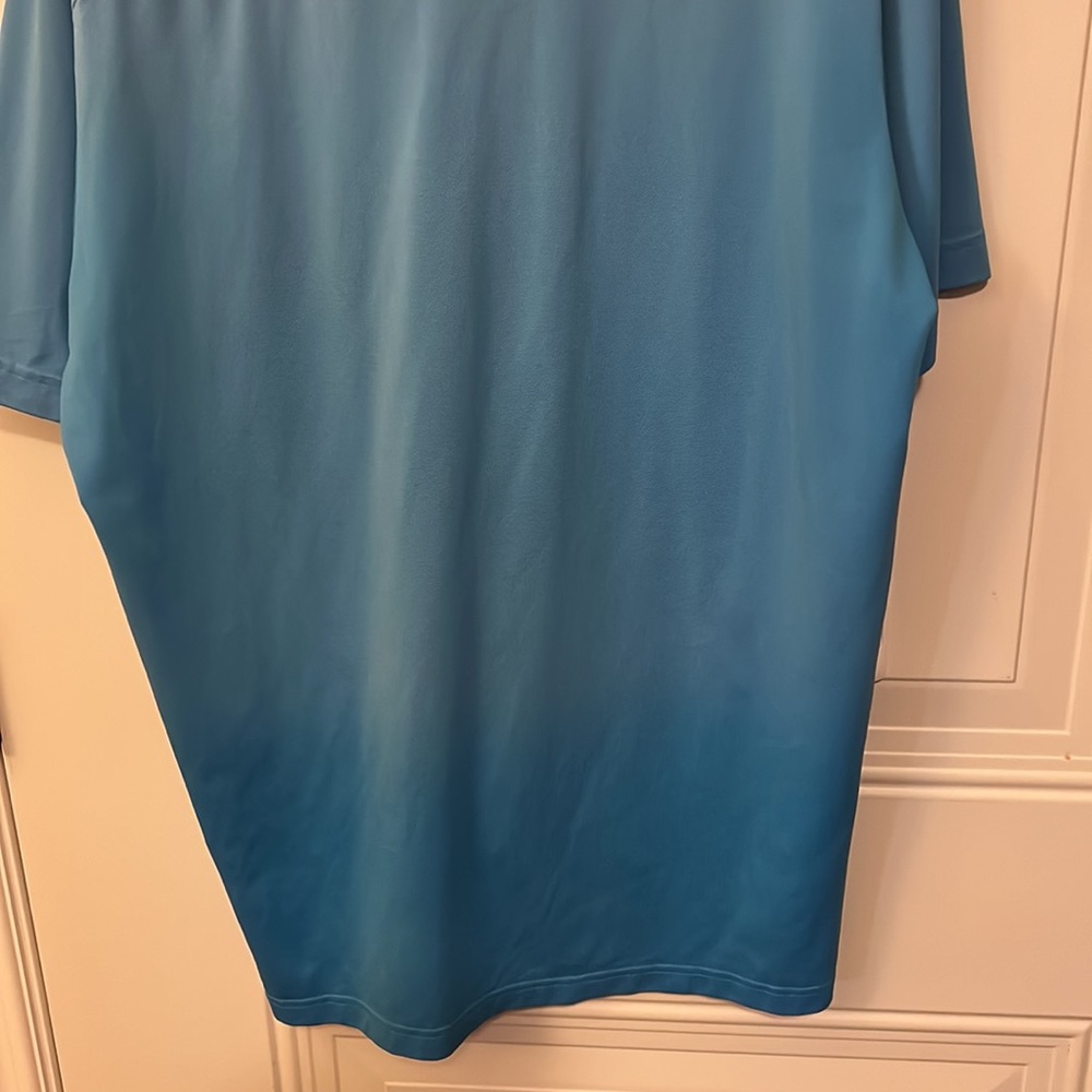 adidas Blue Polo Shirt - Picture 7 of 8